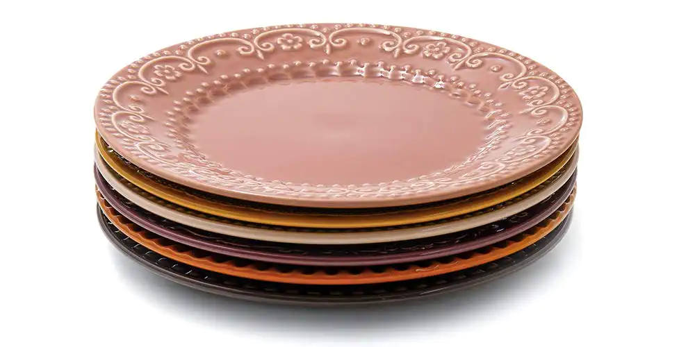 Kit com 6 pratos rasos, Acervo Panelinha